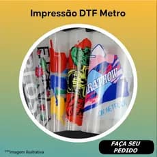 Impressão DTF Alta Qualidade Para Estamparia Blusas Qualquer Tecido 1 METRO por 57 CM Envio 24HS
