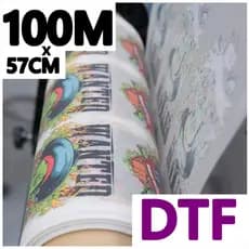 100 METROS DE DTF - IMPRESSÃO PERSONALIZADA 57CM DE LARGURA