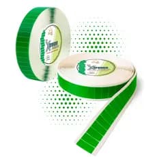 Fita Dupla Face Extra Forte 20mm x 20mts Royal Tape Xtreme Picotada Fracionada 2200 Pedaços Decoraçao Sinalizaçao Casa