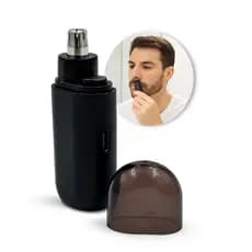 Aparelho Depilador Aparador De Pelo Nariz Orelha Higiene Portatil Pequeno Recarregavel Cortar Unissex Masculino Costelet