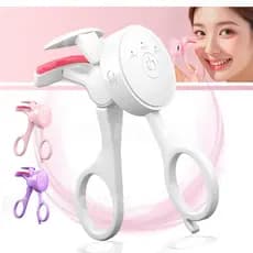 Curvador Modelador Cilios Eletrico Recarregavel Portatil Bolso Chapinha Aquecer Temperatura Cilios Grande Curvado Curvex