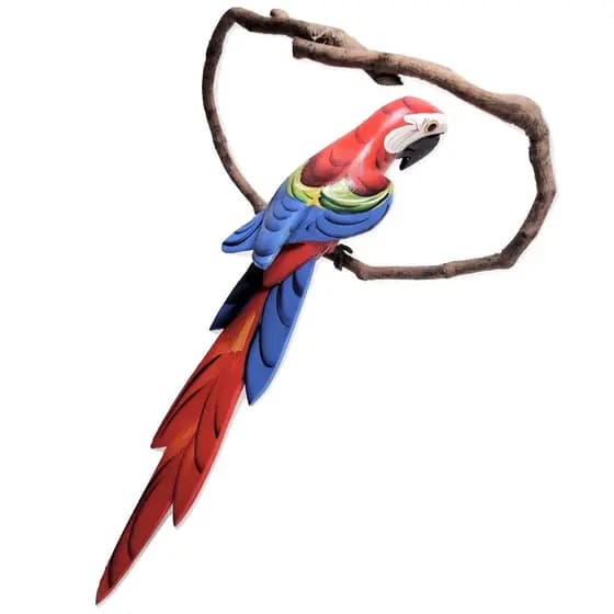 Arara De Galho M Madeira Para Decorar Seu Jardim Casa Sitio Pomar