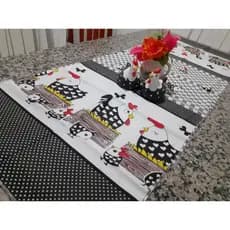 Caminhos de mesa de 6 cadeiras