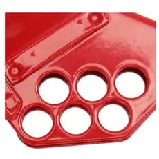 Kit 2 Peças – Válvulas de Esfera com Fechadura de Segurança Industrial