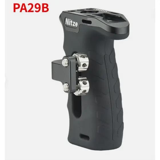 Nitze PA29B com roseta ARRI para mão esquerda/direita ajustável para cima/para baixo