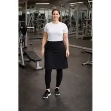 Saía Envelope  tapa bumbum com proteção UV50 para  Academia Moda Evangélica