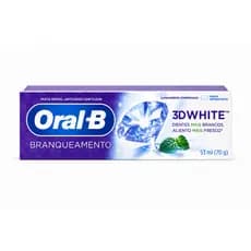 Creme Dental Oral-B 3D White 70g Clareamento Branqueador