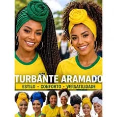 turbante aramado preço queima de estoque promoção