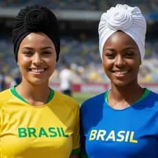 turbante afro presente feminino 2 em 1