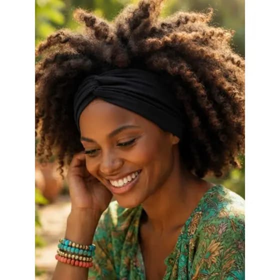 Faixa de Cabelo Cruzada Premium Dupla Antideslizante – Conforto & Estilo