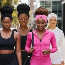 Tiara Faixa de Cabelo Feminina Elástica – Moda Casual e Fitness