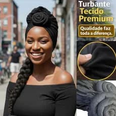Turbante feminino para mulheres poderosa envio rapido