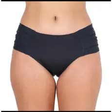 Calcinha De Biquini Cintura Alta Borboleta Feminina Lateral larga Praia Priscina