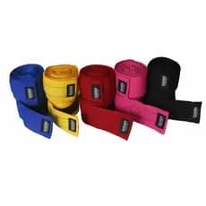 Bandagem Elástica (par) One Color 5 metros para Luta MuayThai, Sanda, Kickboxing, MMA