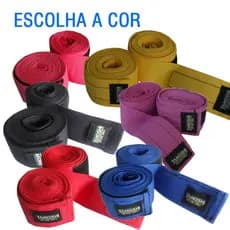 Kit 10 pares bandagem algodão 3 metros