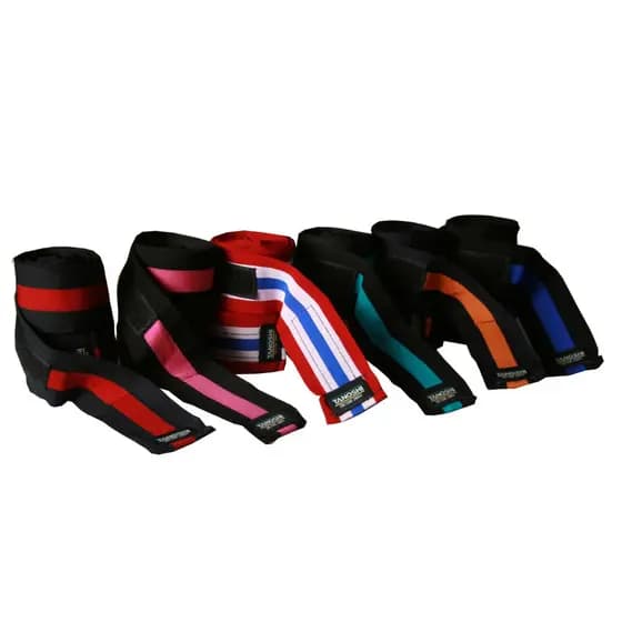 Bandagem Elástica (par) 3metros Dual Color MuayThai, Sanda, Kickboxing, MMA, Luta, fight