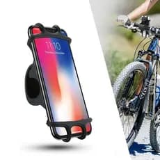 Suporte Para Celular Silicone Guidão Bike Moto Universal
