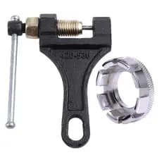 Chave Extrator De Corrente De Moto + Chave De Raio Kenli 8 Medidas