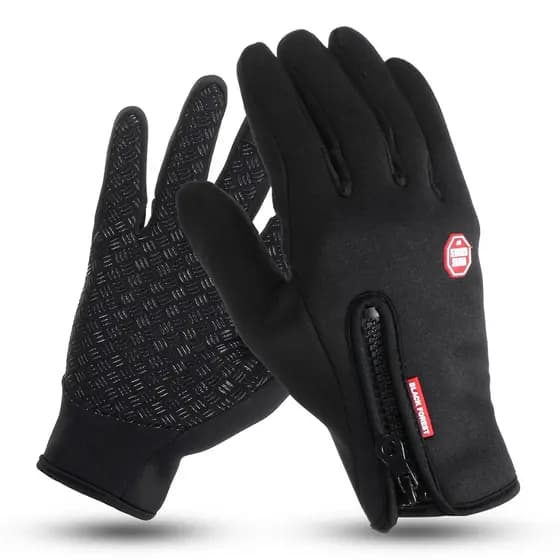 Luva De Mão Térmica Para Moto Ciclismo Inverno Impermeável