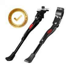 Kit Pezinho De Descanso P Bike Bicicleta Regulavel Emborrachado Com Apoio Aluminio Mtb Speed