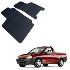 Jogo 2 Pecas Tapete Automotivo Especifico Pick-up Corsa Todas 100% Borracha Borcol