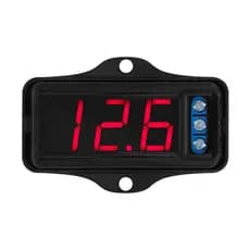 Voltimetro Taramps Vtr1000 Led Vermelho Medidor De Bateria