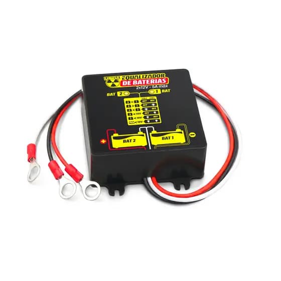 Equalizador de Baterias Usina 2x12V 5A LED