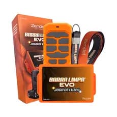 Jogo De Luzes Barra Limpa Evo Zendel 12/24v Farol Piscas Led