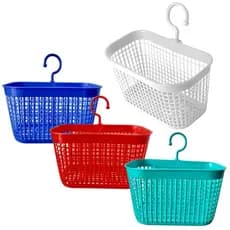 Cesto Porta Pregadores de Roupa com Alça Kit 1 ou 10 Unidades