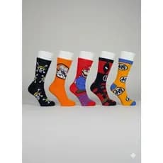 🧦 Meias Divertidas de Personagens | Conforto + Estilo no Seu Dia a Dia