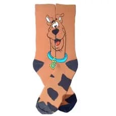 Meias Divertidas Scooby-Doo Confortável | Não Desbota | Tamanho 33 ao 43