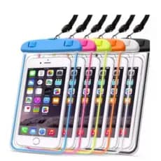 Capa Celular Bolsa Prova Dágua Transparente Universal