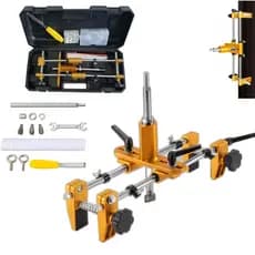 Kit Gabarito Para Furação E Instalação De Fecheduras Em Portas De Madeira Ajustável ENVIO IMEDIATO