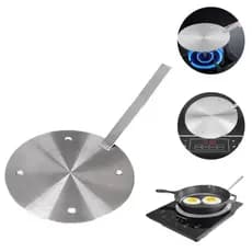 Adaptador Conversor/Difusor Para Fogões Com Indução 24x24cm Universal Aço Inoxidável ENVIO IMEDIATO