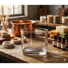 12 Potes De Vidro Patê 156ml Para Fabricação de Velas Artesanais Aromáticas
