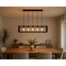 Pendente Luminária Infinity Para 5 Lâmpadas 110/220v