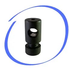 Kit 10 Desviadores de Cabo para Pendente Lustre Preto