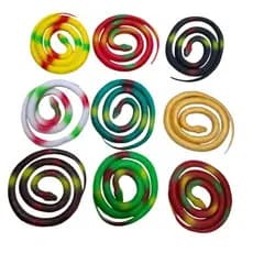 Cobra de Borracha Brinquedo Enfeite para Halloween