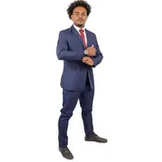 Terno Gabardine Masculino Social Luxo Alta Qualidade Elegante