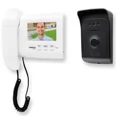 Vídeo Porteiro Residencial Intelbras IVR 1010 4,3 pol Abre até 2 portões com Visão Noturna e Alarme