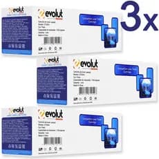 Kit 3 Cartucho Toner 83A CF283A 283A Compatíveis Evolut c/ NF p/ LaserJet Pro MFP M127fn M125a M126a M128fn M201 M225