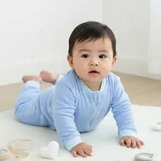 Macacão de Ziper Infantil Fleece Peluciado Bebê Inverno Manga Longa Zíper Macio Menino