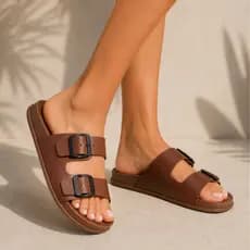 Sandalia Chinelo Birken Feminina Com Tiras Confort Verão