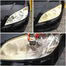 Revitalizador De Farol - Não Precisa Polir Nem Lixar - Remove e Limpa Amarelado