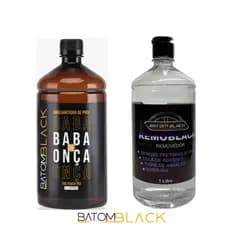 Pretinho Baba de Onça 1 litro Novo + Remoblack Removedor - Batom Black