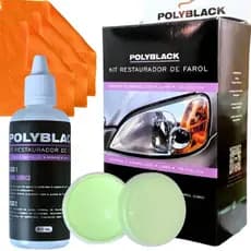 Kit Restaurador de Farol - POLIBLACK - Amarelado - Magico
