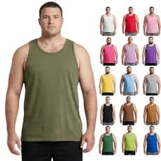 Regata Masculina Plus Size Algodão Várias Cores G1 G2 G3 G4