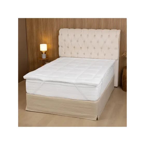 Pillow Top Para Cama Queen Extra Macio 200 Fios