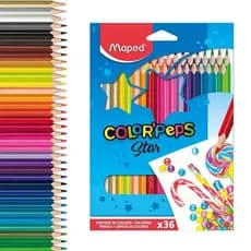 Lapis De Cor 36 Cores Maped Color Peps