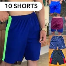 Kit 10 Short Masculino Leve Calção Masculino Bermuda Leve Para o Dia Dia Atacado